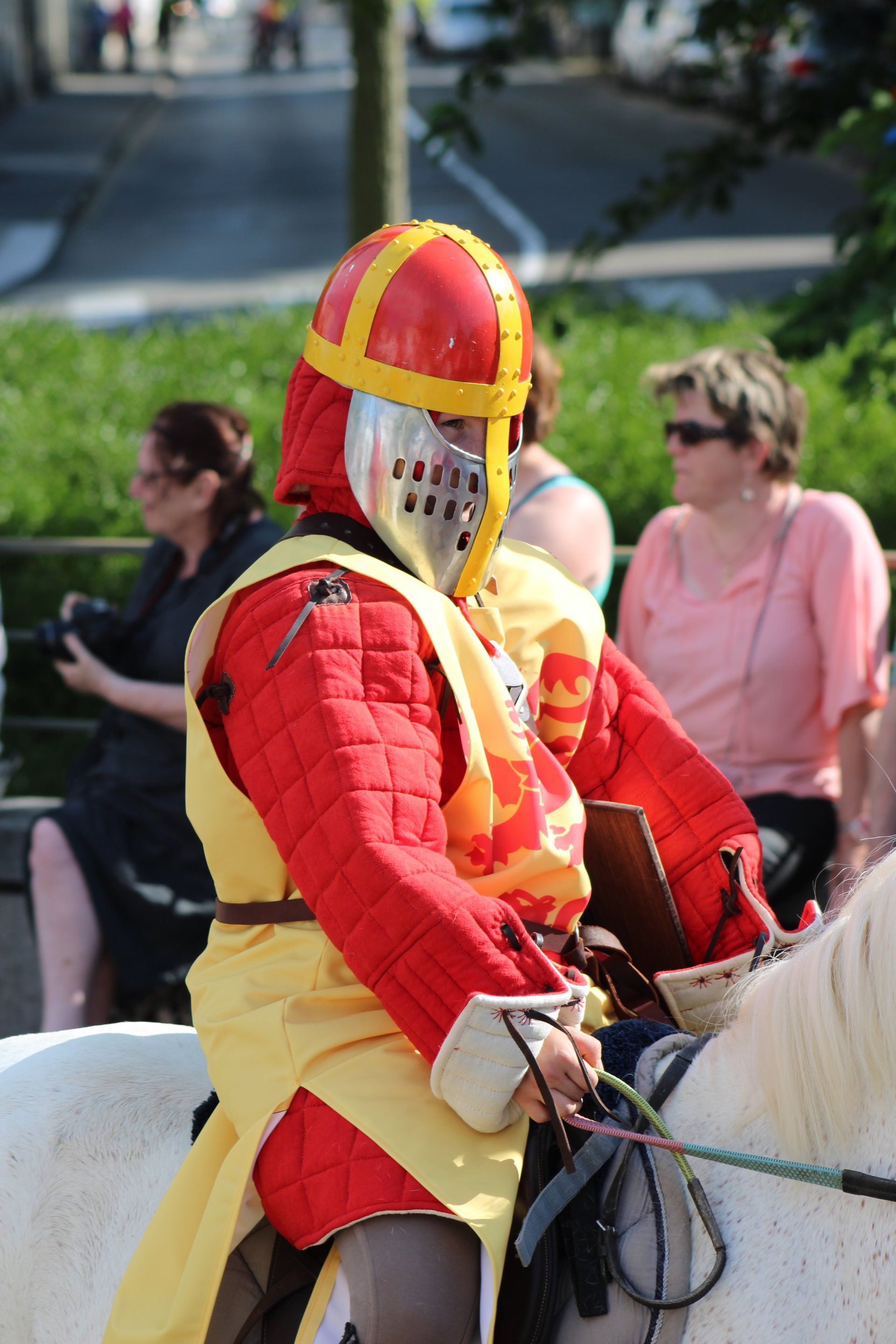 Défilé dans les rues de Nogent-sur-Eure