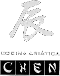 Chinese character logo above text 