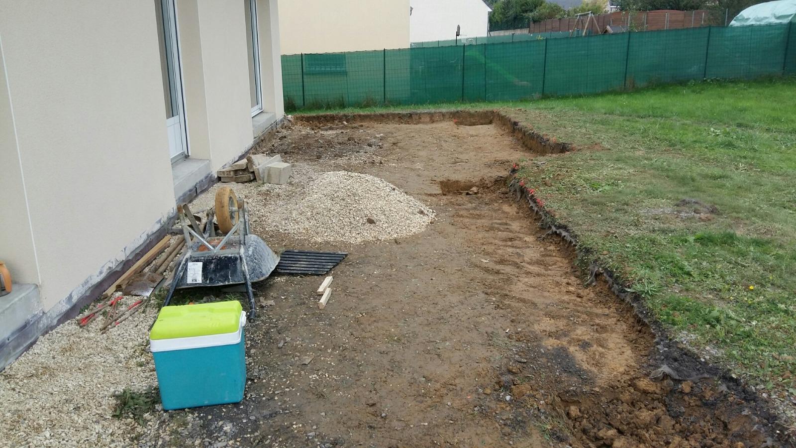 TERRASSE BETON décapage