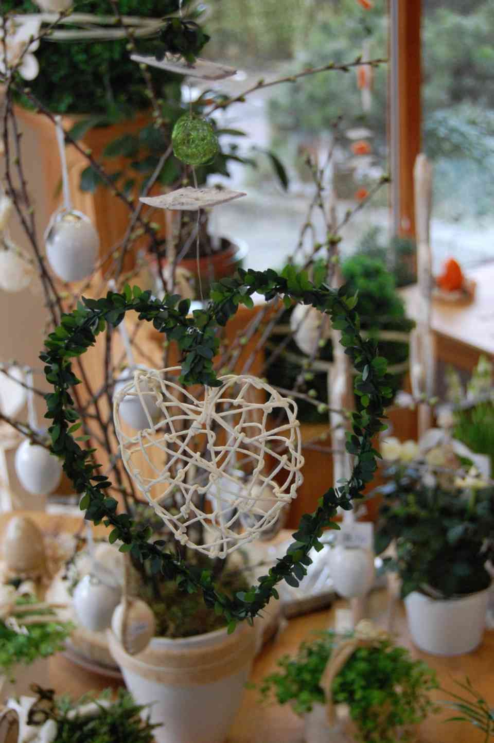 Florstik in Herzform