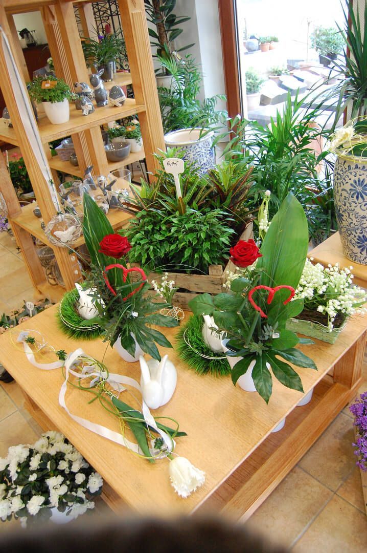 Kleine Blumengestecke