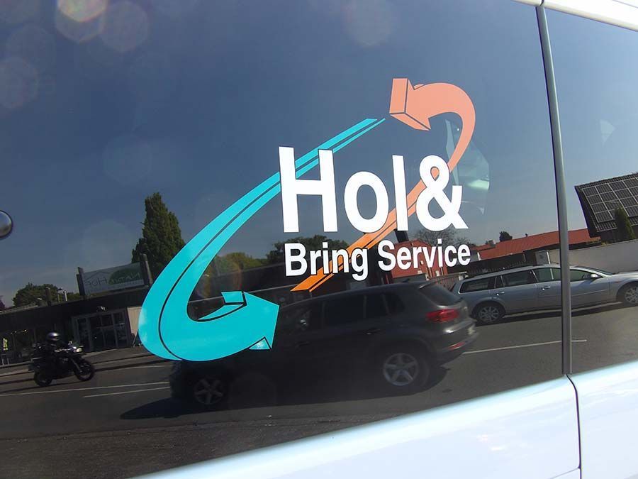 Hol- und Bring Service  von der F&B Autoglas GmbH