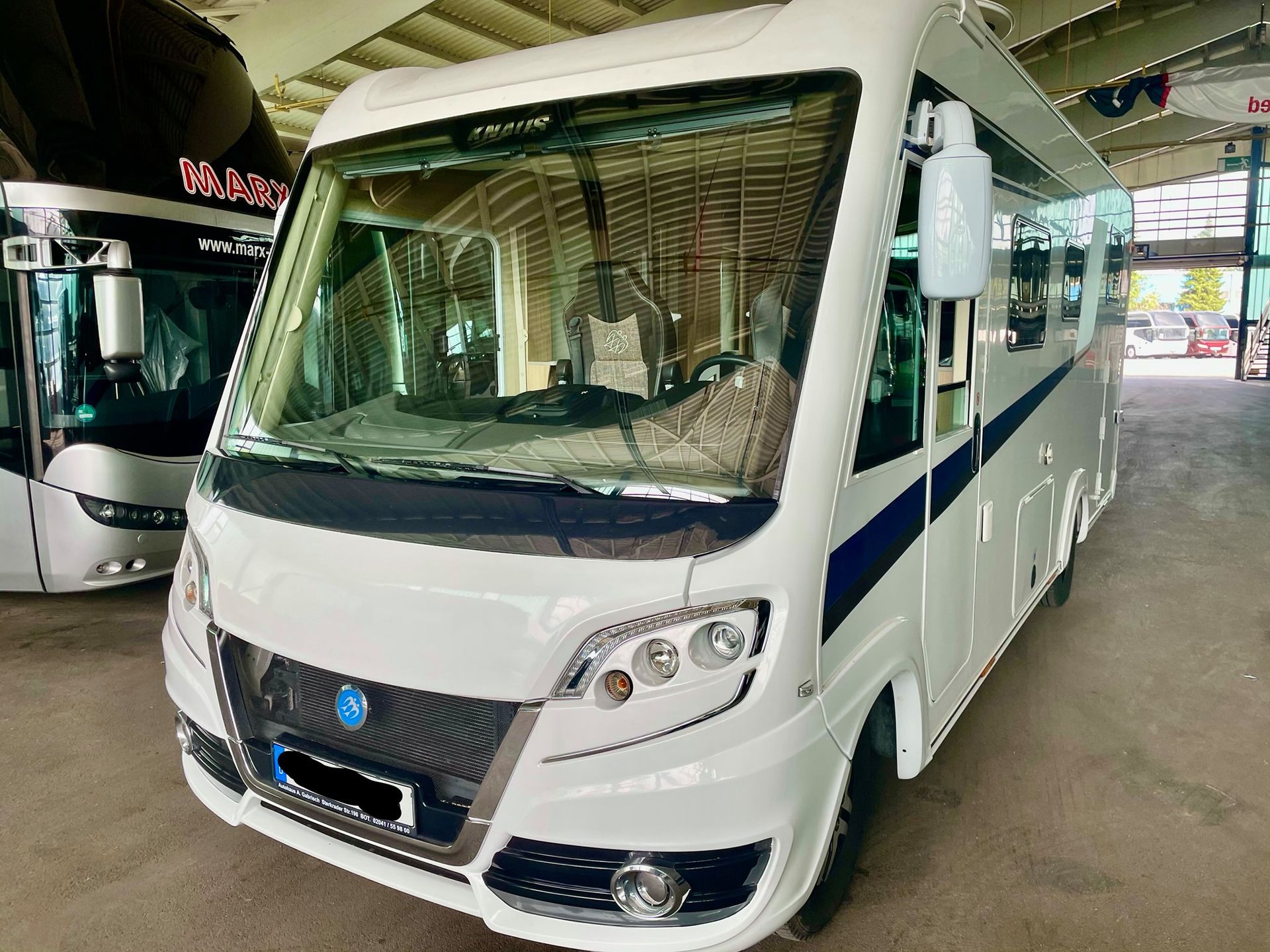 Wohnmobil Reparatur bei der F&B Autoglas GmbH