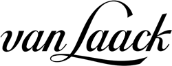 Logo de Van Laack, nom de marque en caractères noirs.