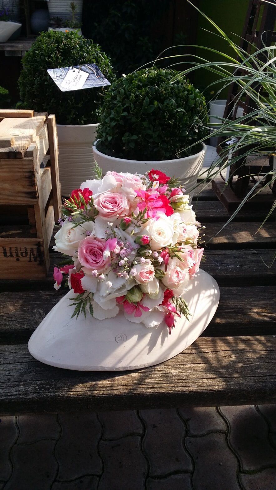 Geschnittener Buchsbaum als Formgehölz – Gartengestaltung der Gärtnerei Förster