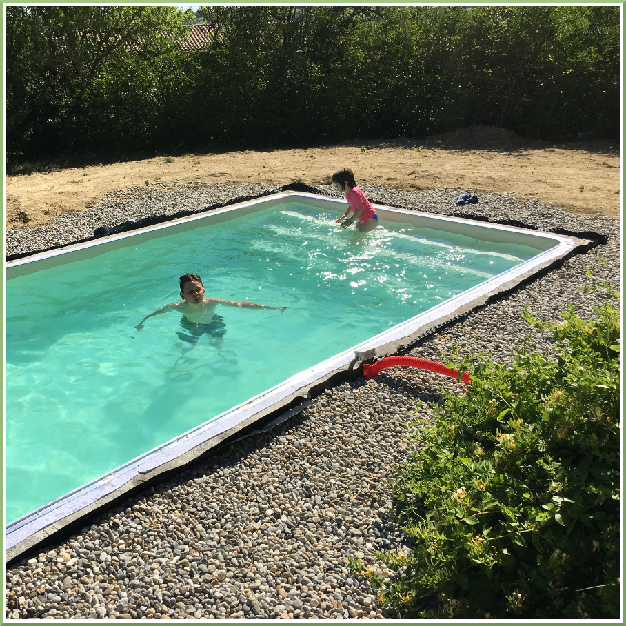 installation piscine paysagère