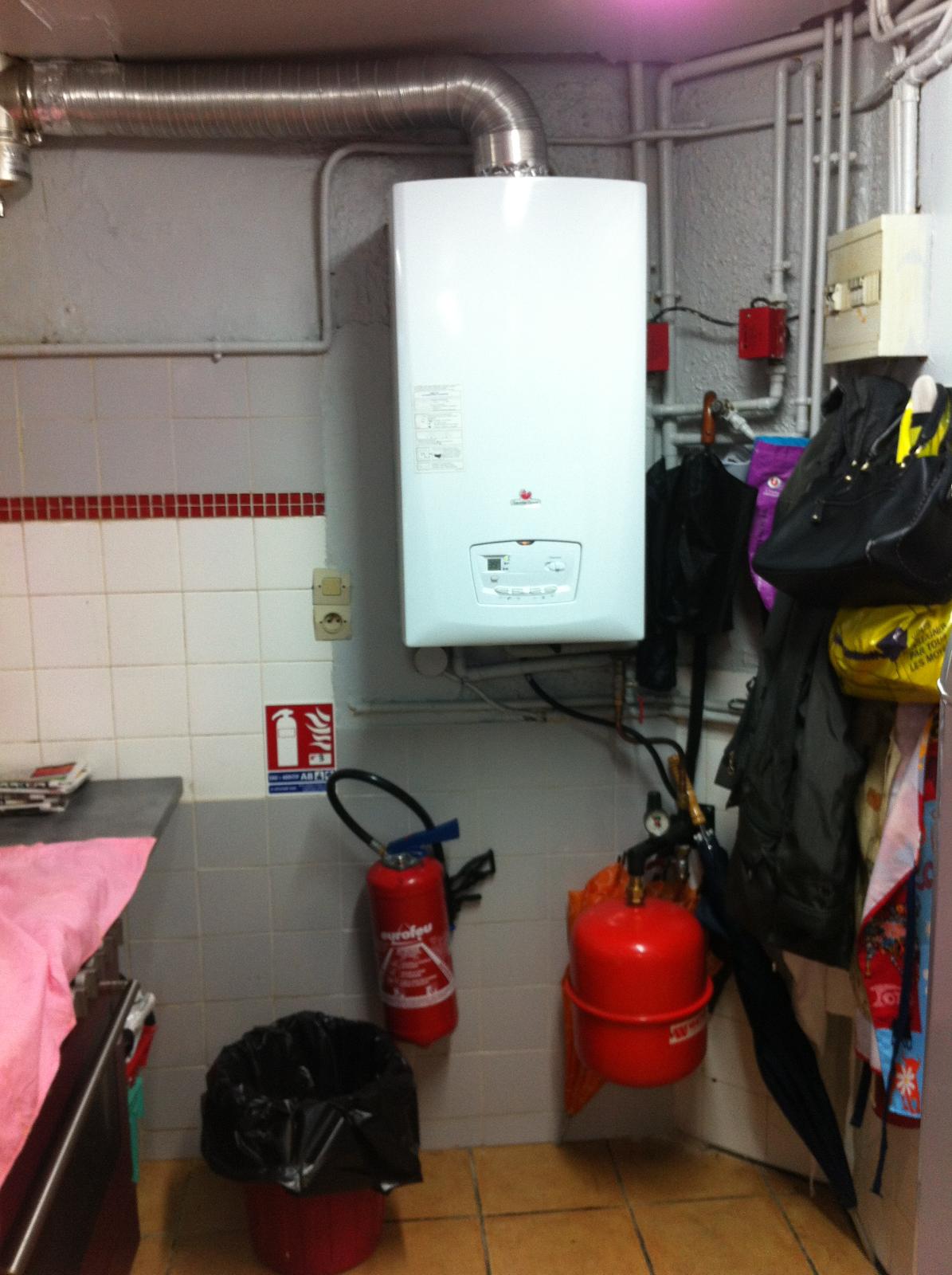 L'entreprise Bouron réalise la pose de chaudière Saunier Duval à La Ciotat