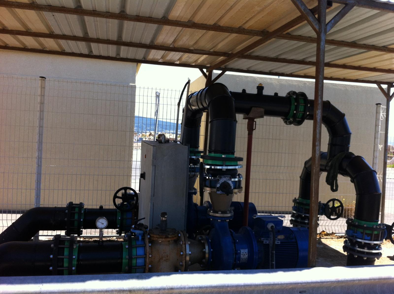 Remplacement tuyauterie pompe eau de mer par Bouron Lionel à La Ciotat (13)