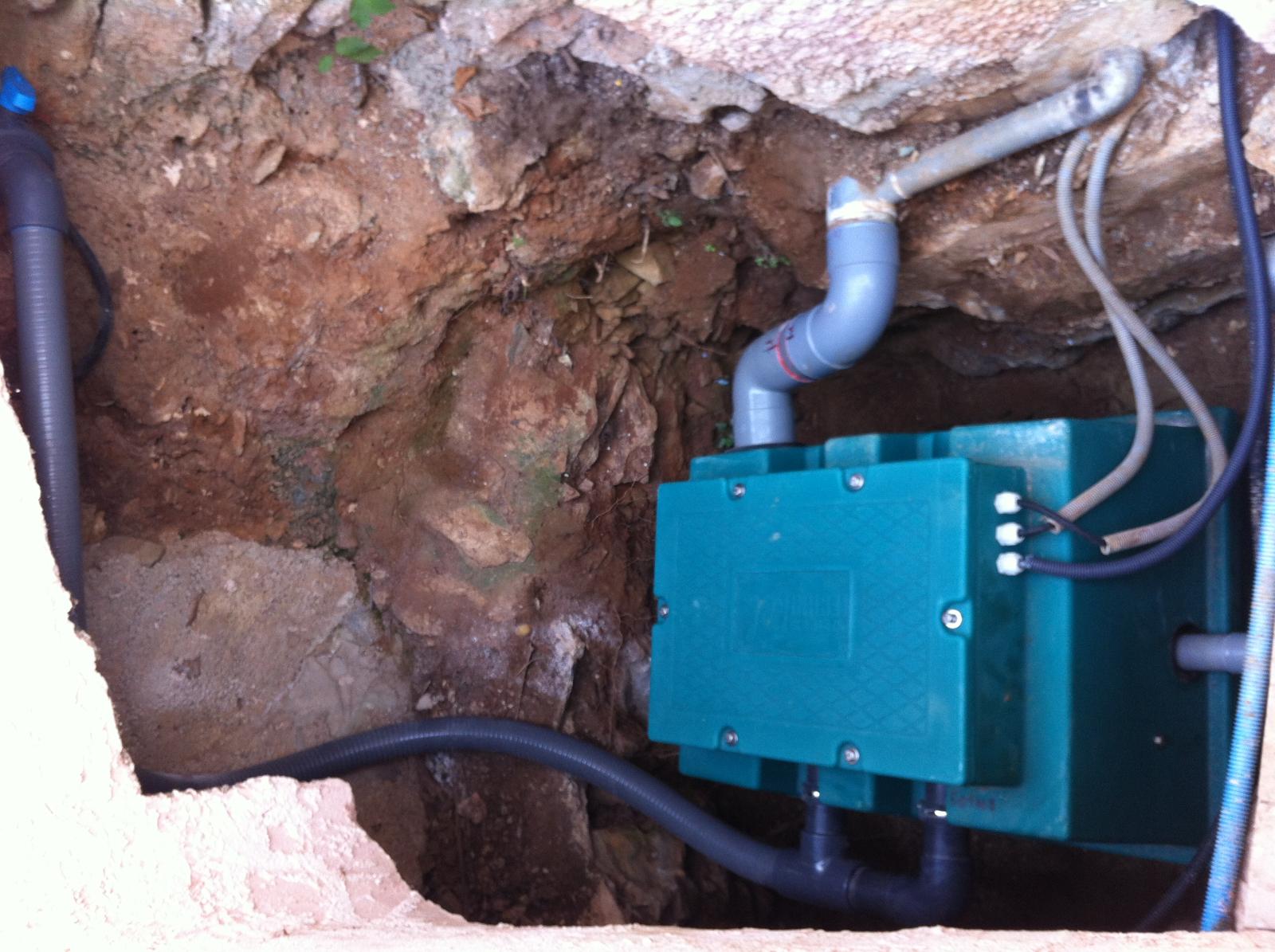 Station de relevage posée par Bouron Lionel à La Ciotat  (13)