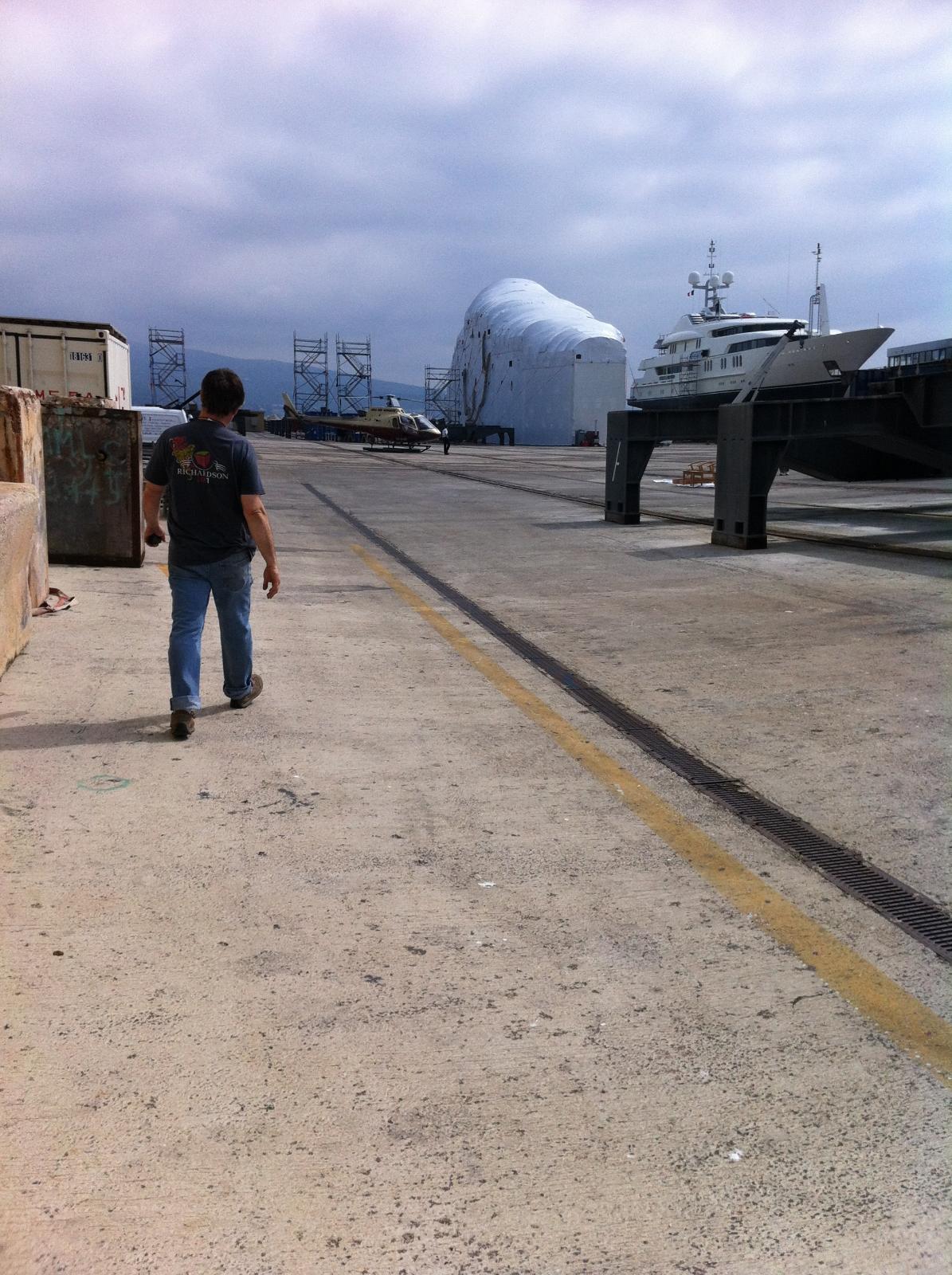 L'entreprise Bouron Lionel de La Ciotat intervient sur les yachts.