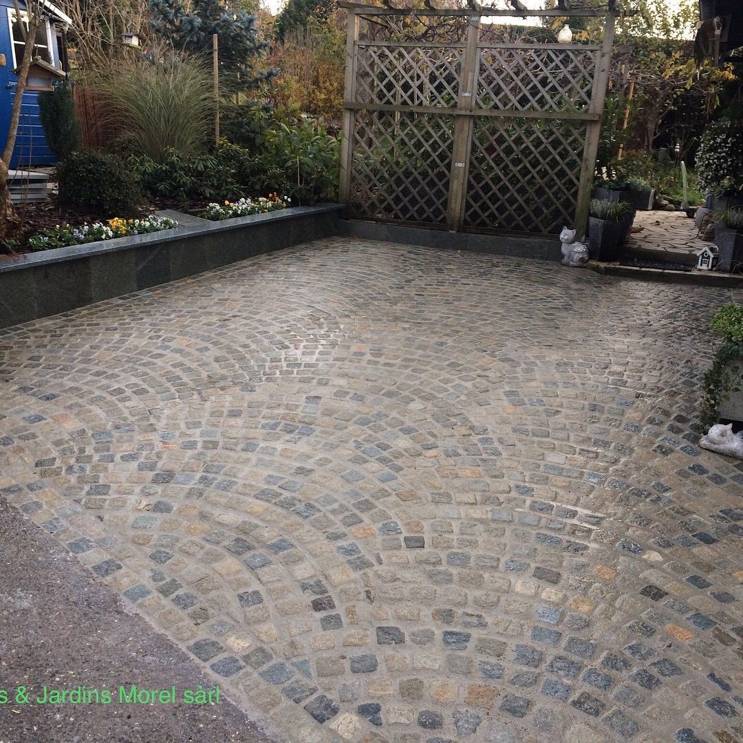 Pavage naturel Luserna gris-vert