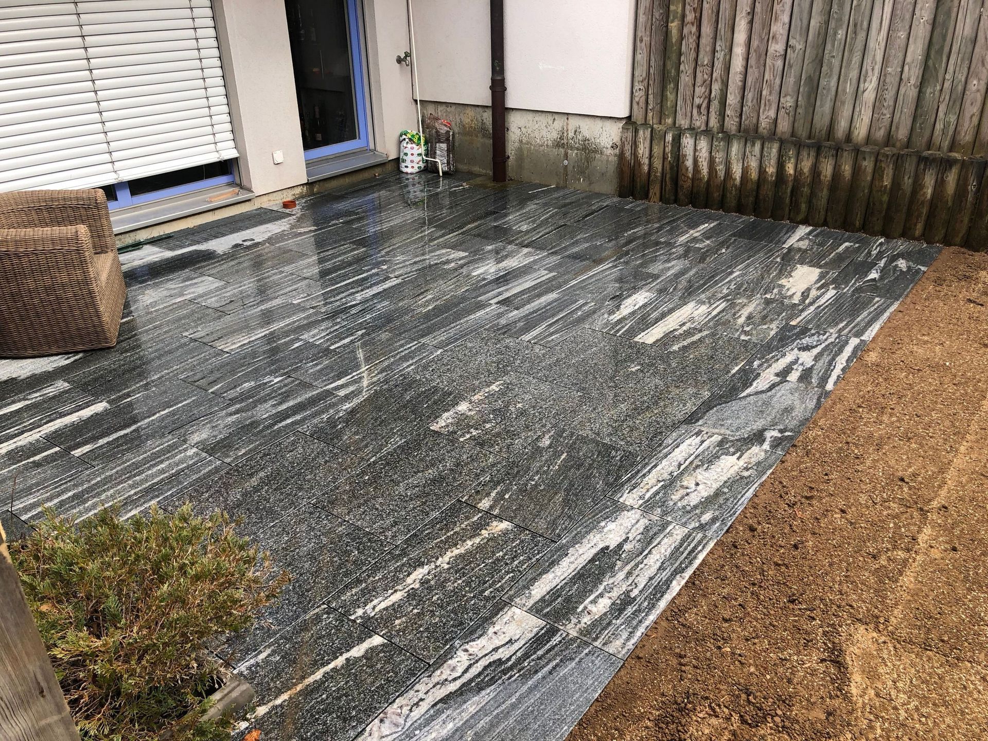 Terrasse granit Atlantic