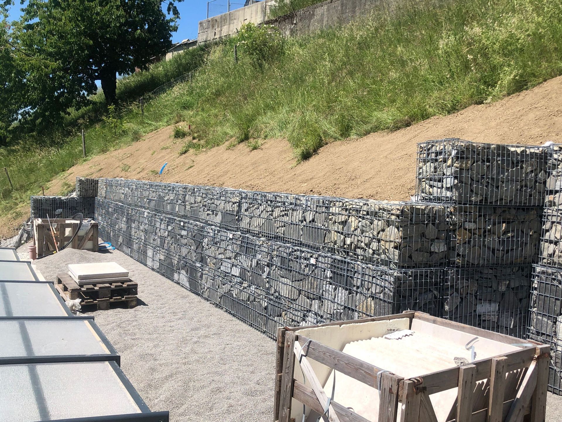 Mur gabions Tatüren