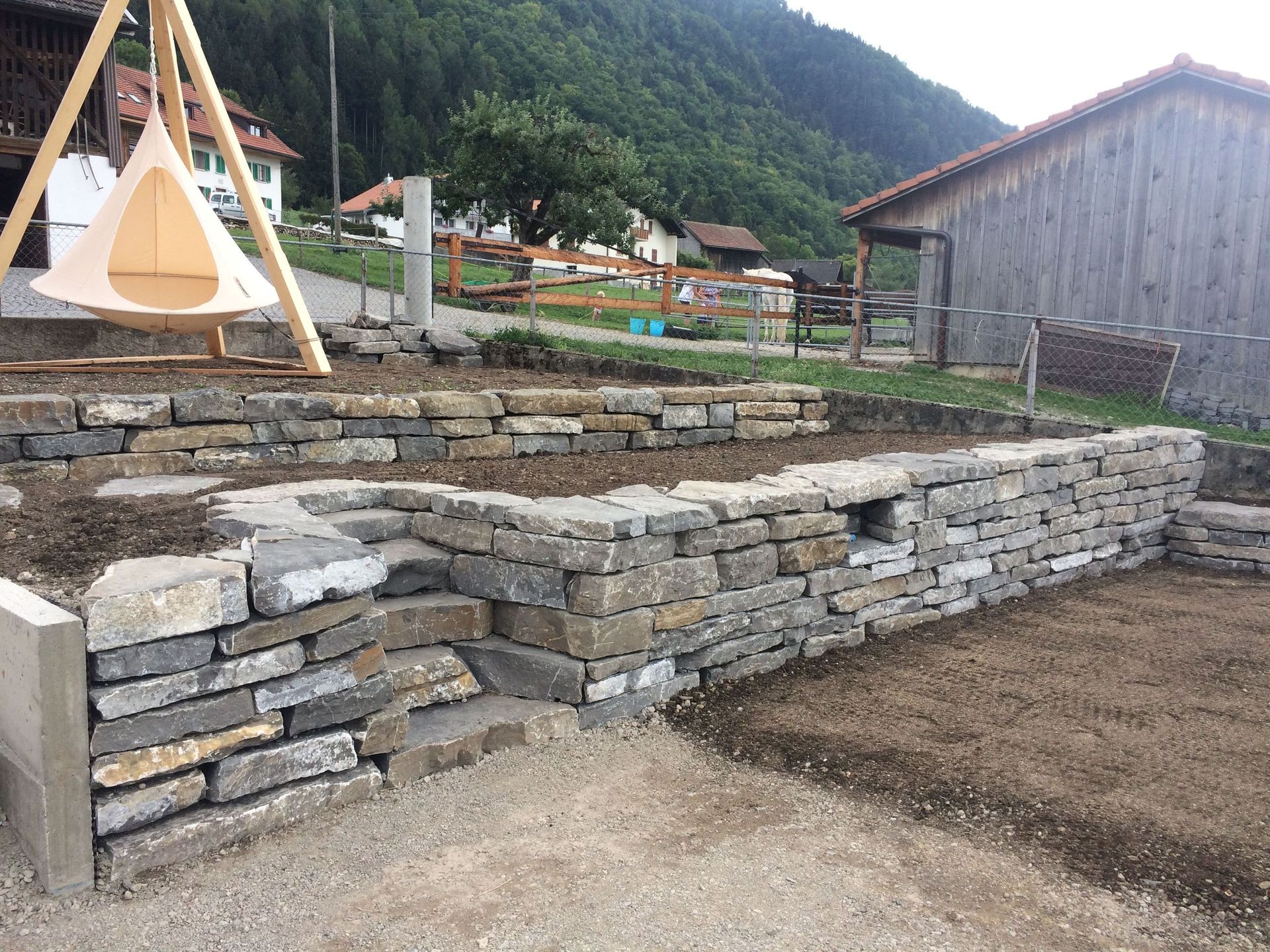 Mur pierres de Tatüren