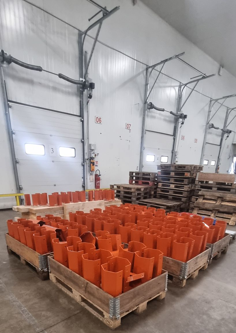 Escabeau mobile sécurisé