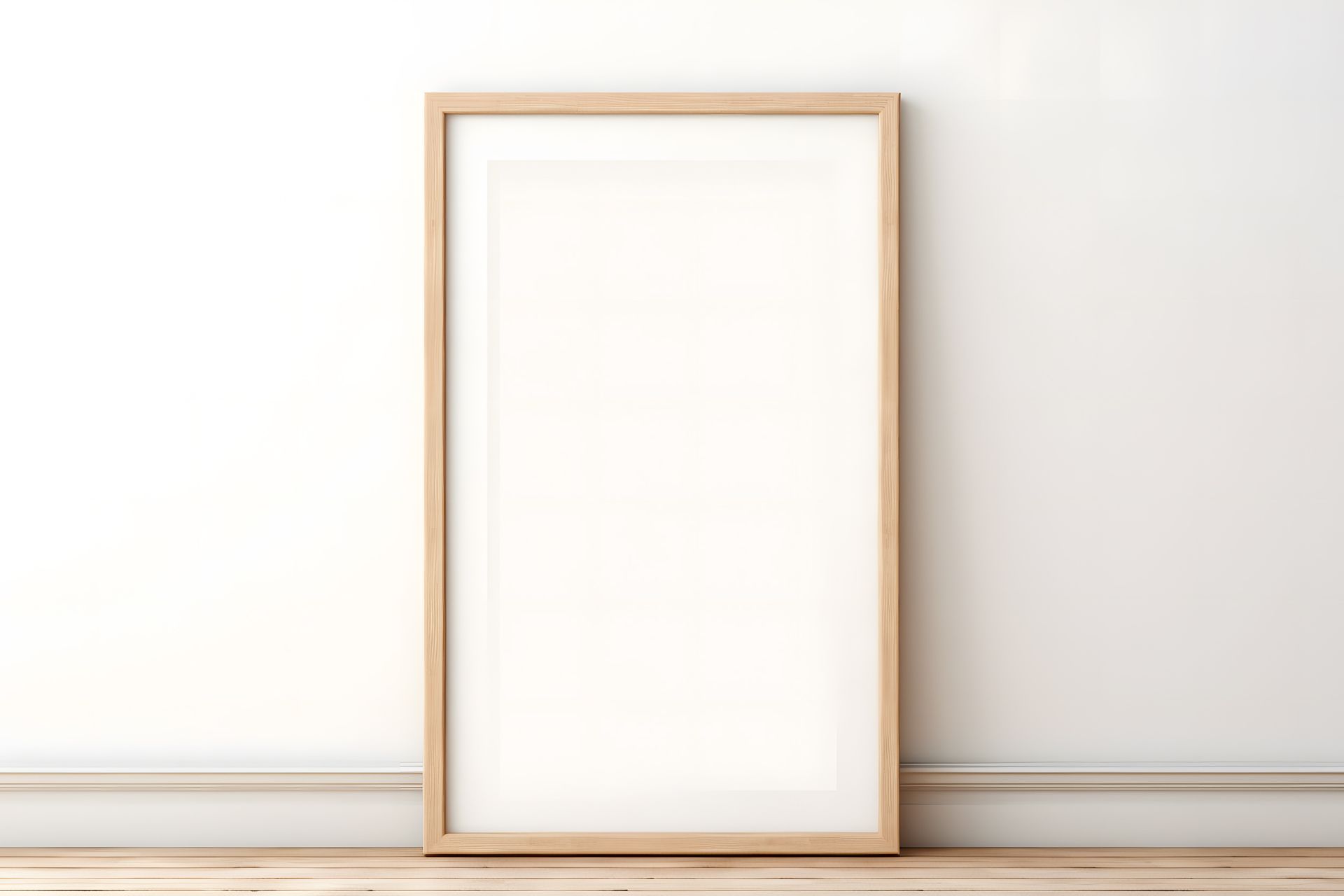 Encadrement pour tableau encore vide