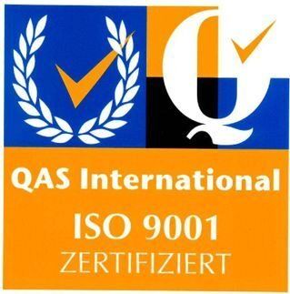 QAS International ISO 9001 Zertifiziert