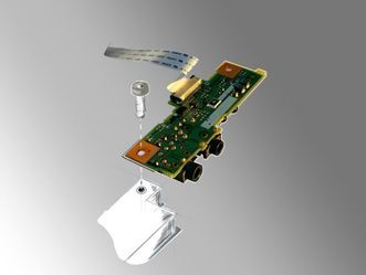 Hantieren mit Elektronikplatine