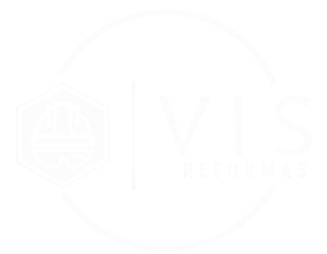 Logotipo blanco tenue con un emblema hexagonal y las letras grandes «M S» dentro de un círculo