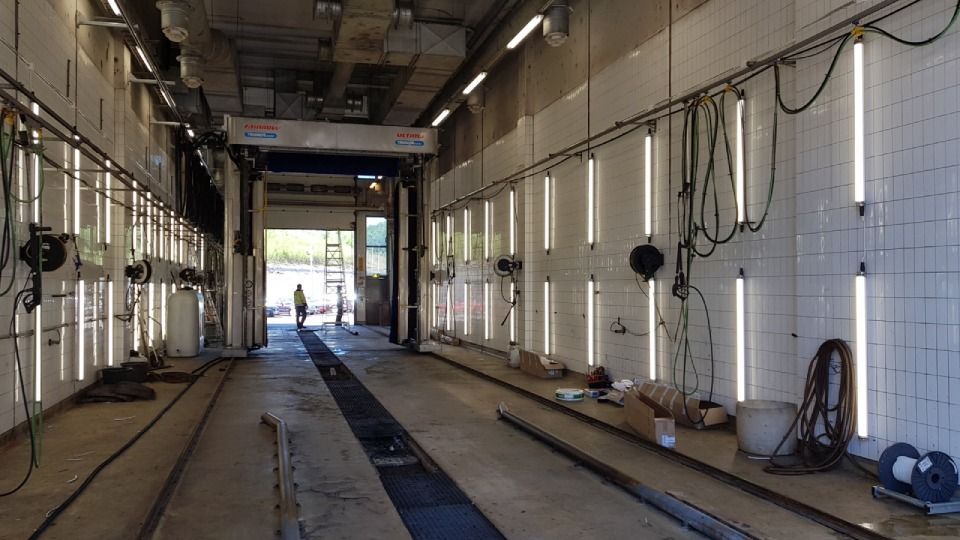 Autopesulan sähkötyöt