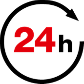 24-Stunden-Logo