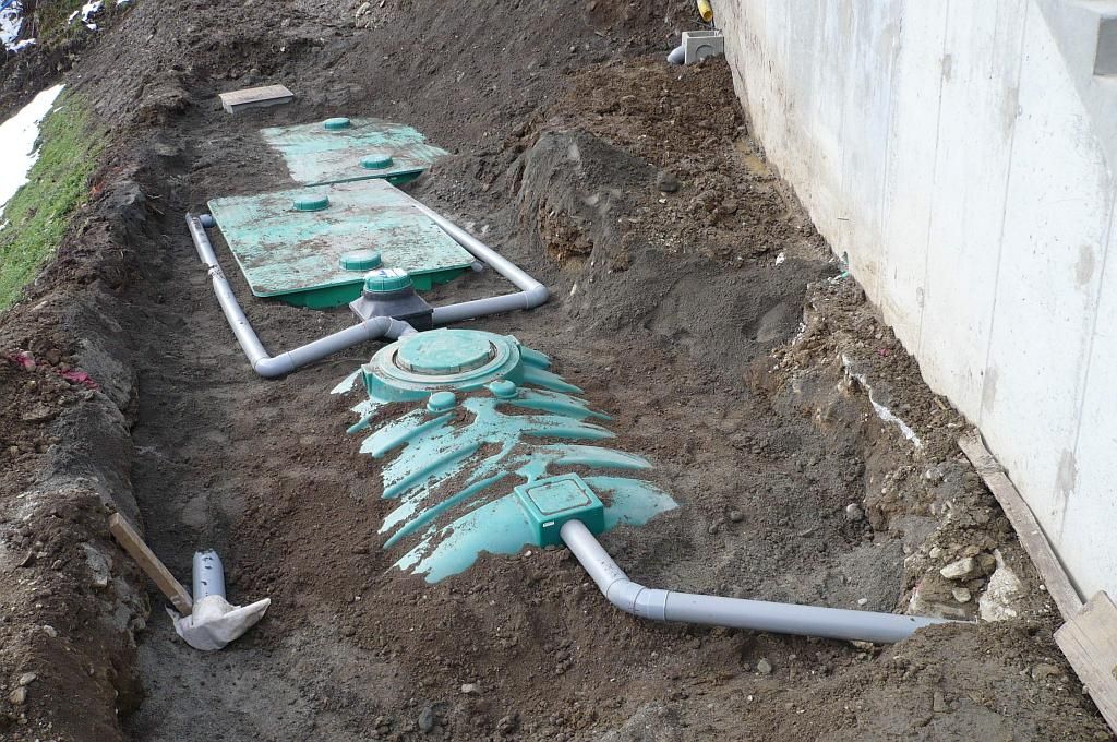 Installation d'une fosse septique