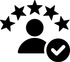 Icon Kundenzufriedenheit, MK Dirmeier Bauunternehmen