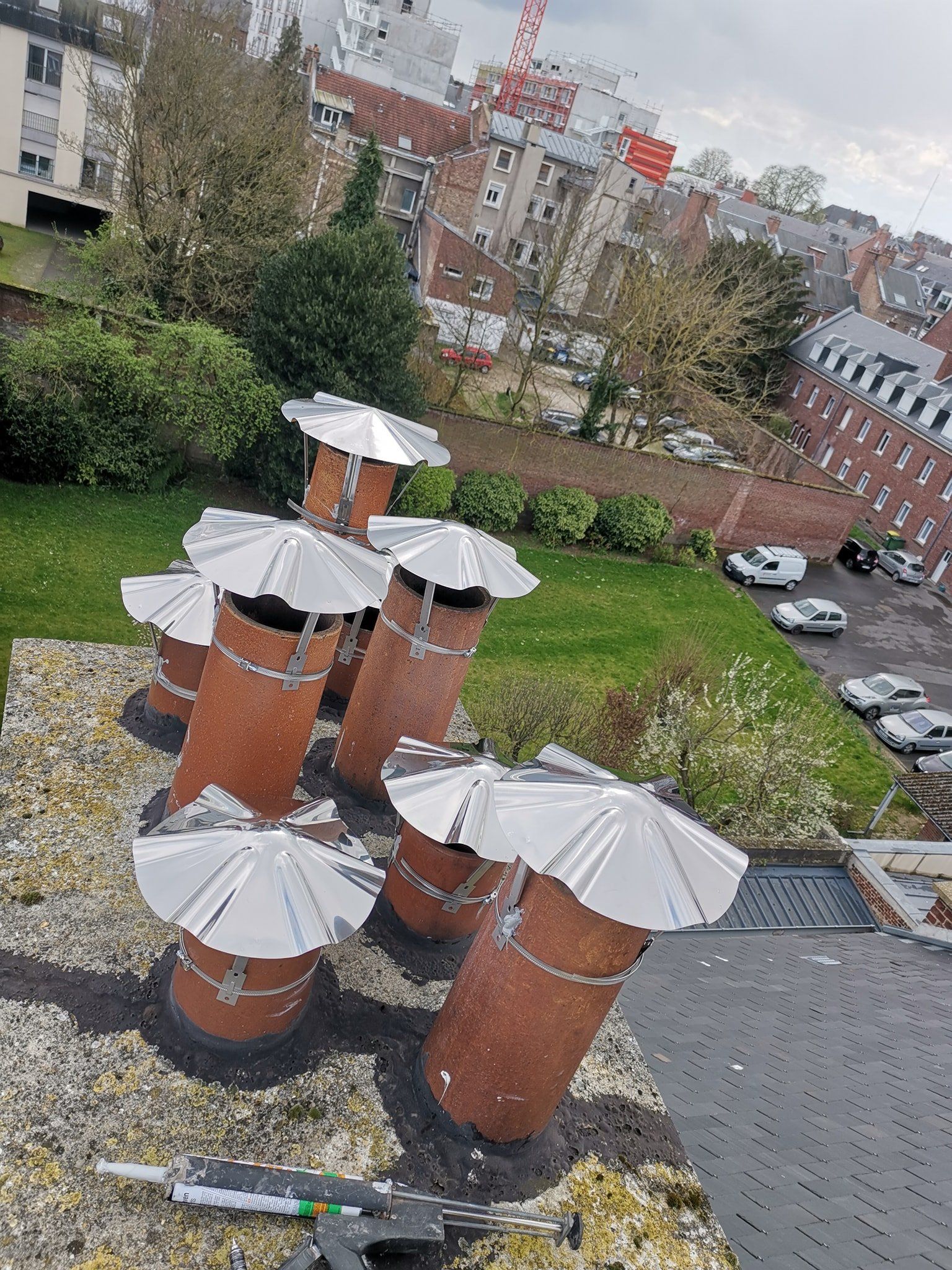 Chapeau Chinois pour conduits non condamnables