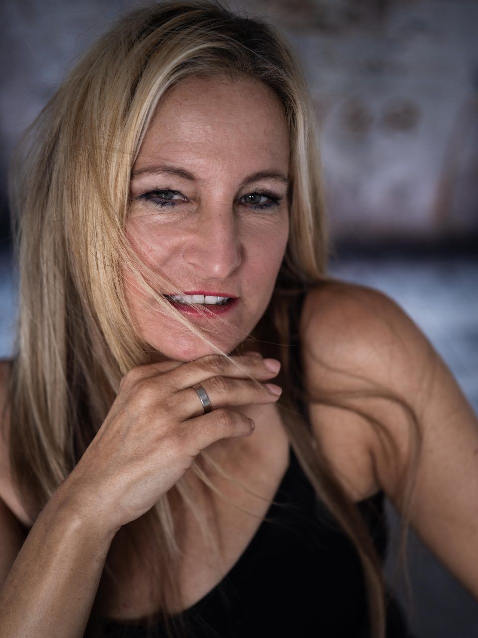 Bild Frau im Boudoir-Stil