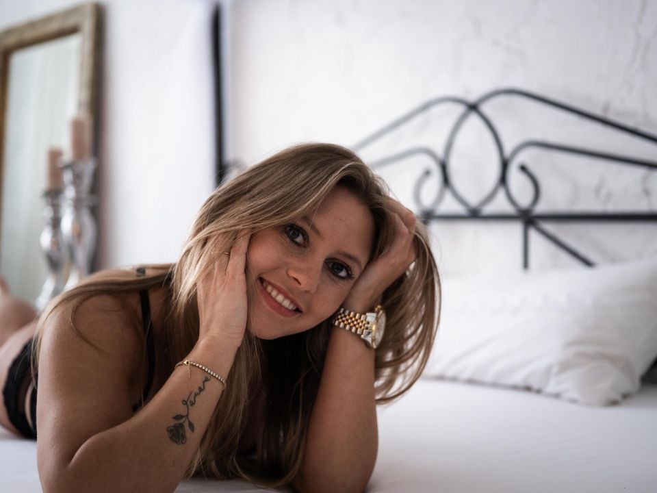 Bild Frau im Boudoir-Stil