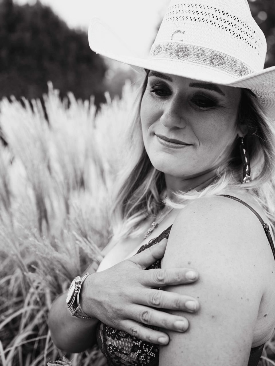 Bild Frau im Boudoir-Stil