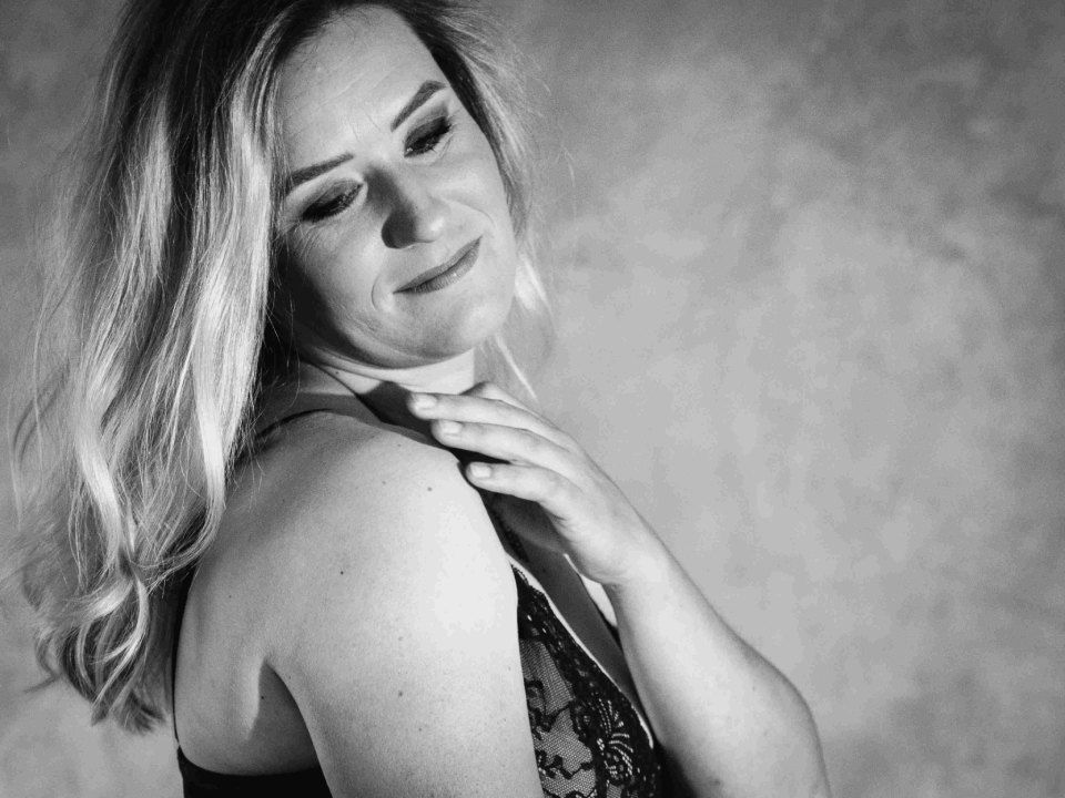 Bild Frau im Boudoir-Stil