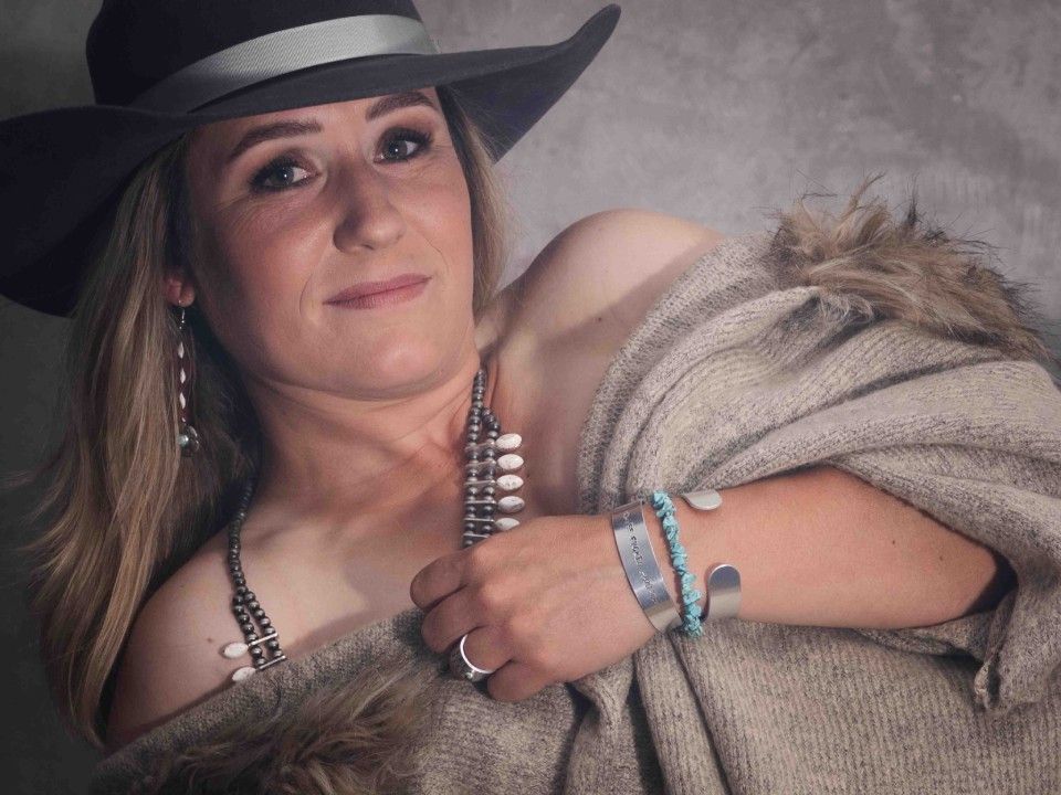 Bild Frau im Boudoir-Stil