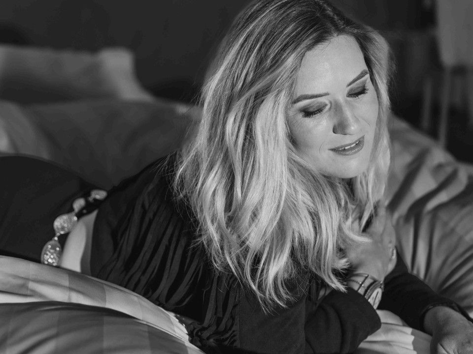 Bild Frau im Boudoir-Stil