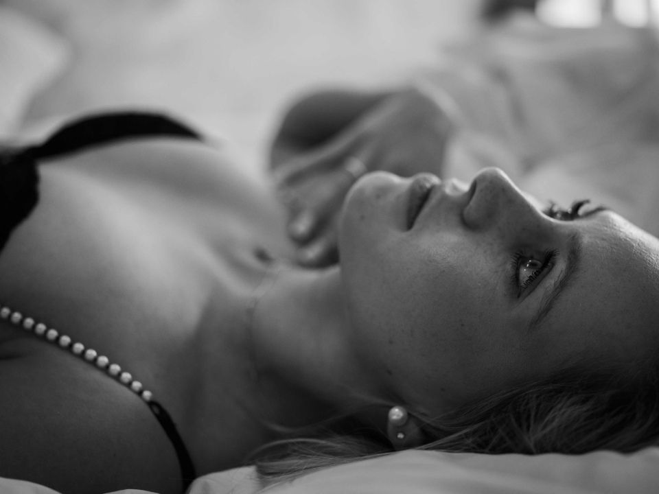 Bild Frau im Boudoir-Stil