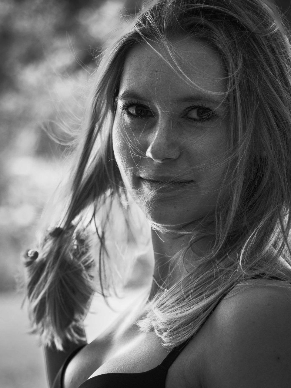 Bild Frau im Boudoir-Stil