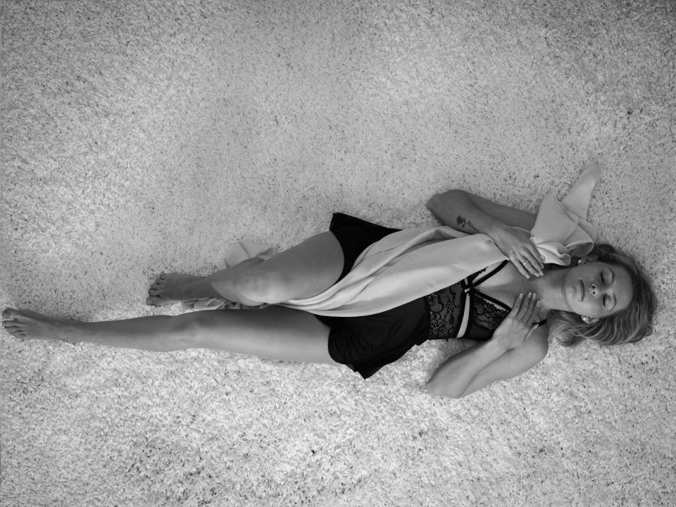 Bild Frau im Boudoir-Stil