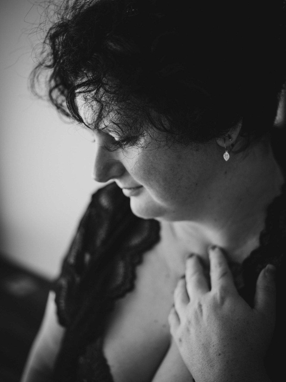 Bild Frau im Boudoir-Stil