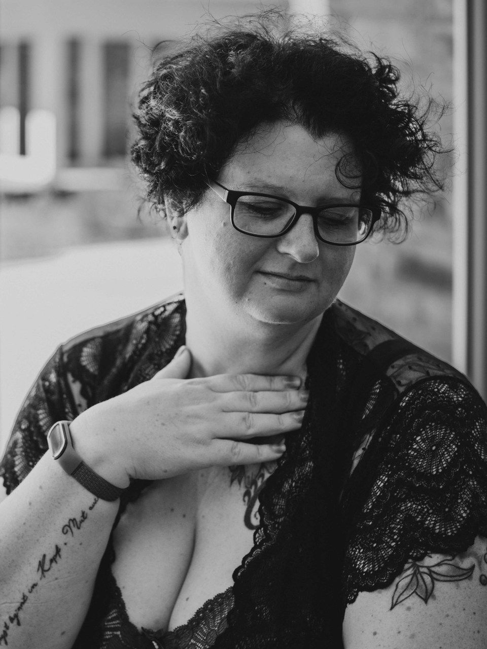 Bild Frau im Boudoir-Stil