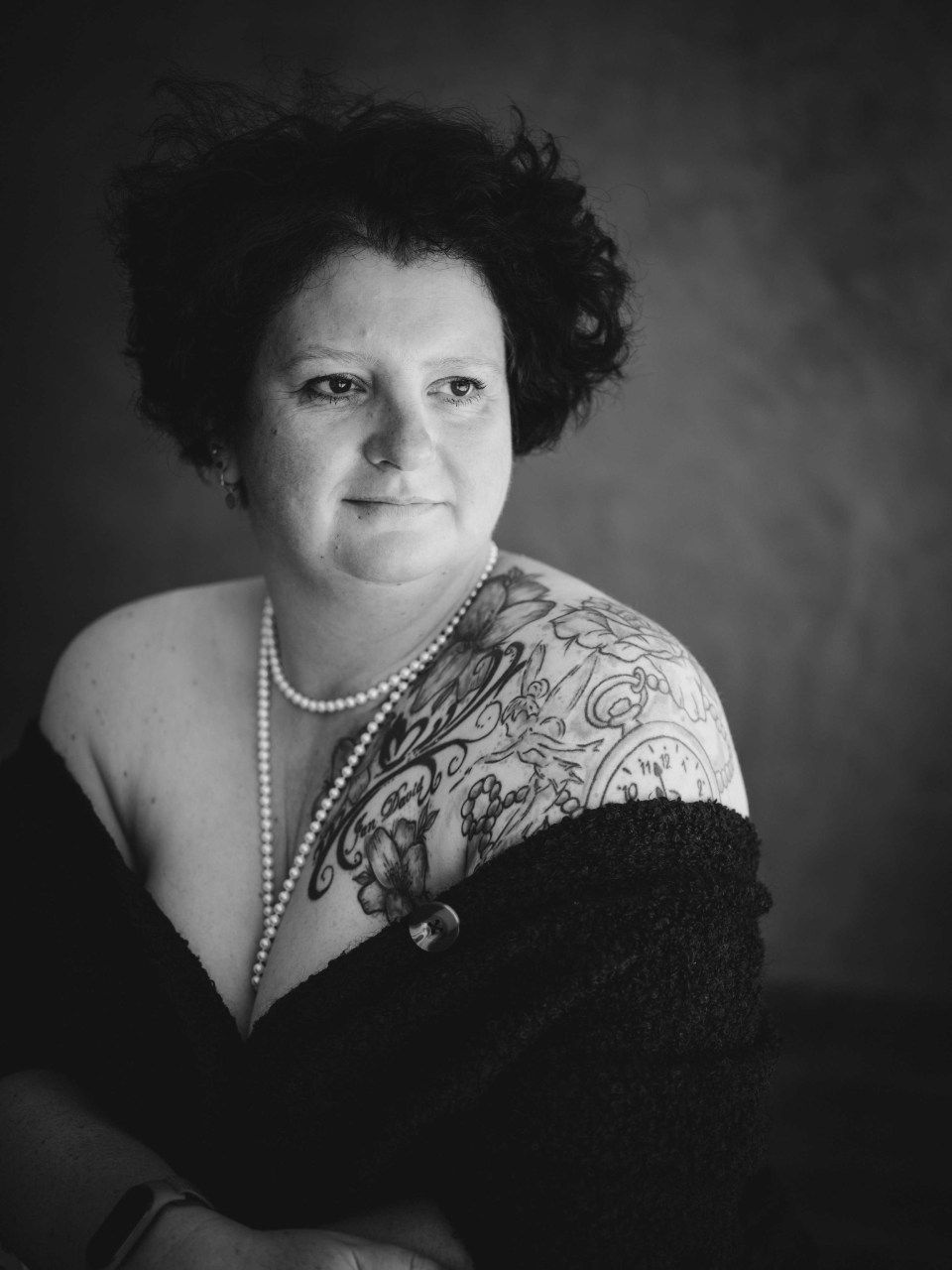 Bild Frau im Boudoir-Stil