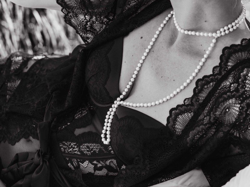 Bild Frau im Boudoir-Stil