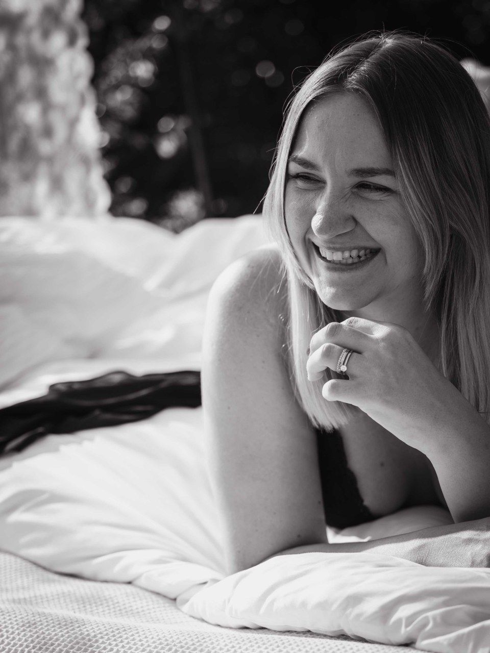 Bild Frau im Boudoir-Stil