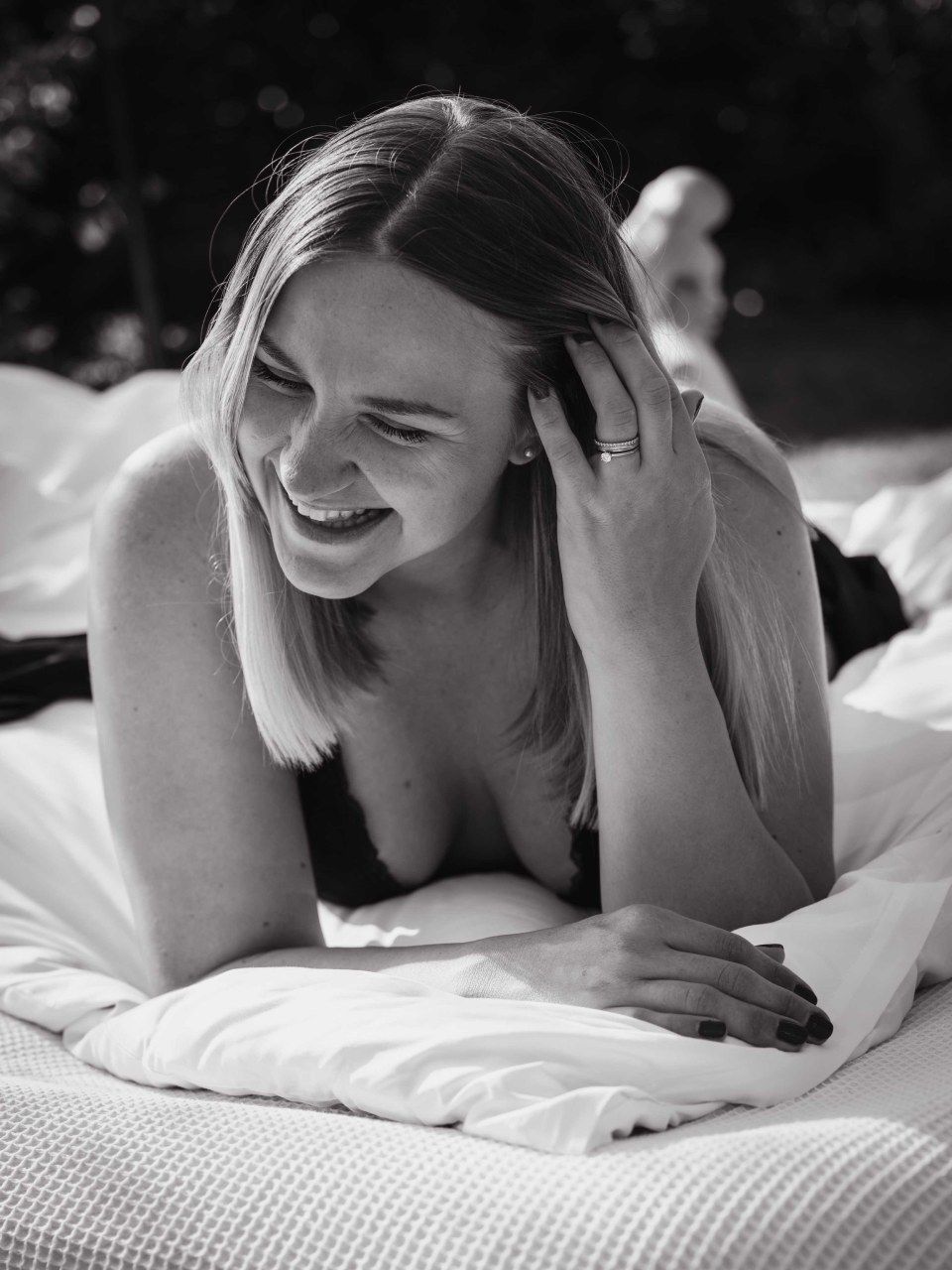 Bild Frau im Boudoir-Stil