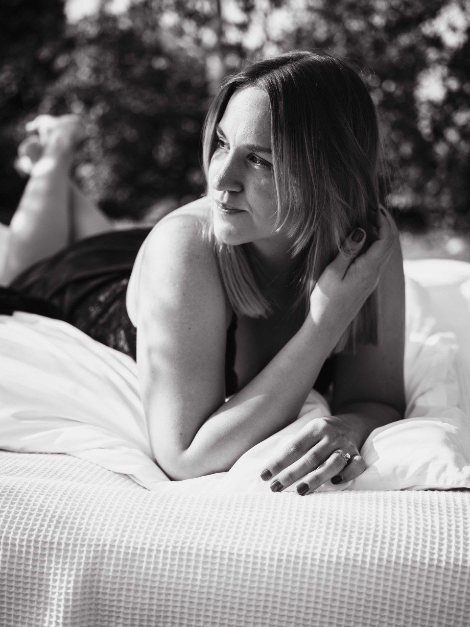 Bild Frau im Boudoir-Stil