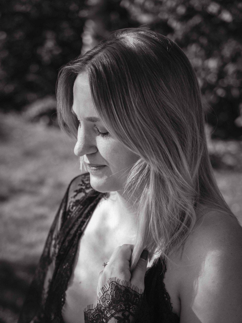 Bild Frau im Boudoir-Stil