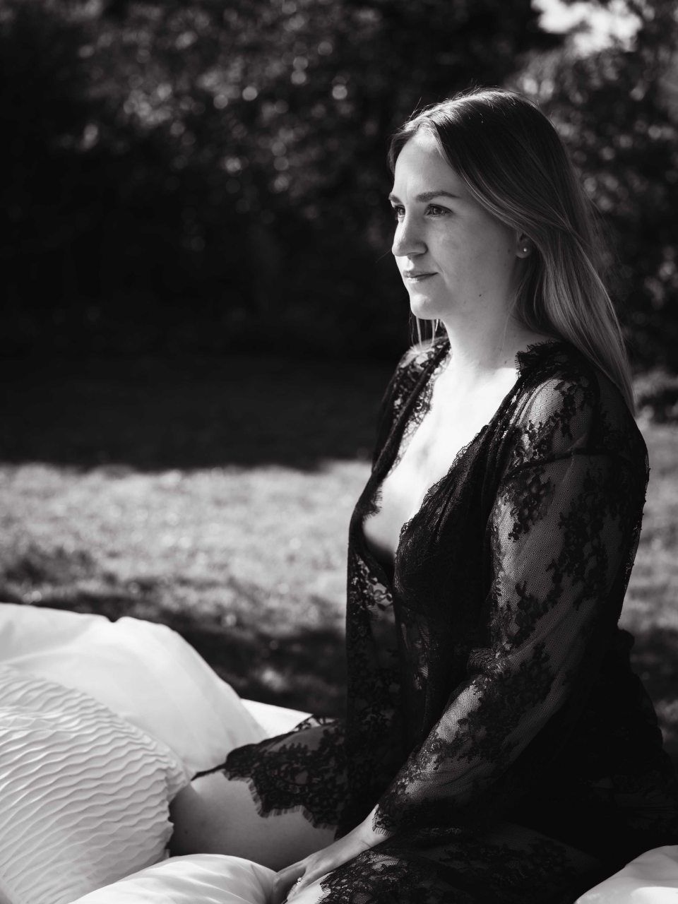 Bild Frau im Boudoir-Stil