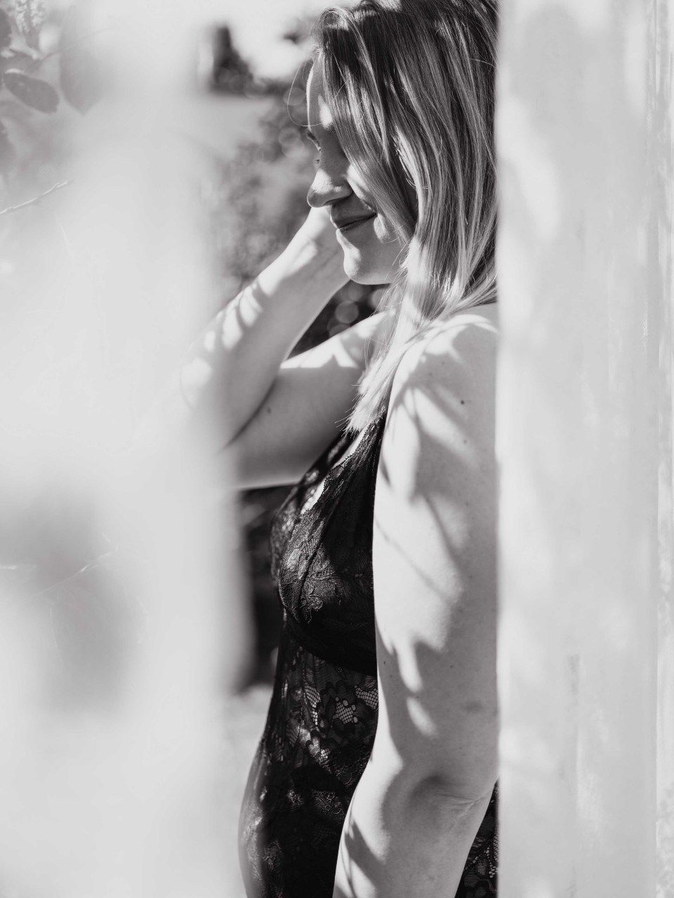 Bild Frau im Boudoir-Stil