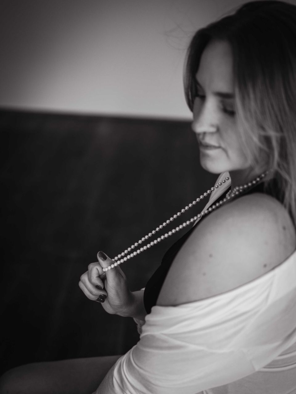 Bild Frau im Boudoir-Stil