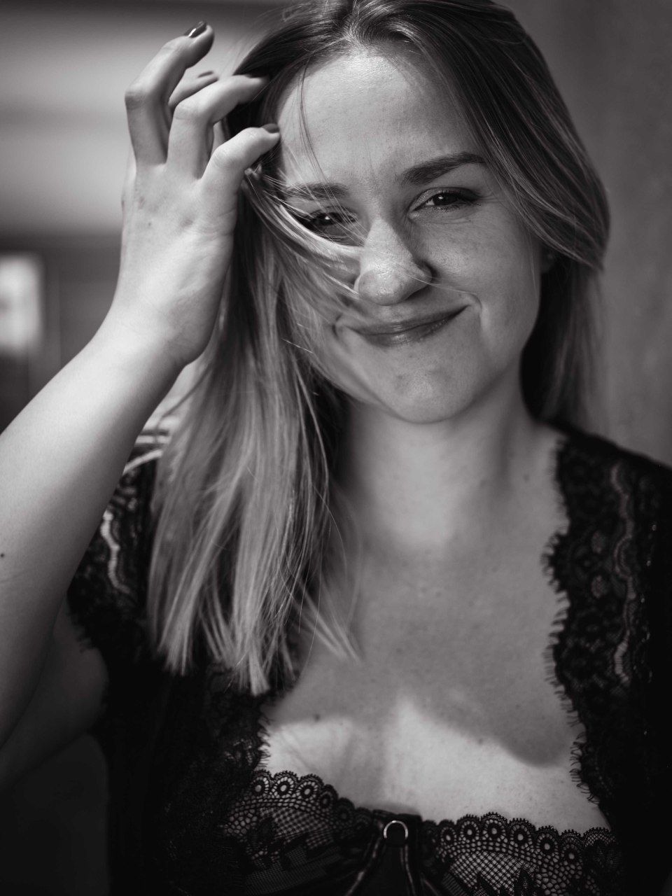 Bild Frau im Boudoir-Stil