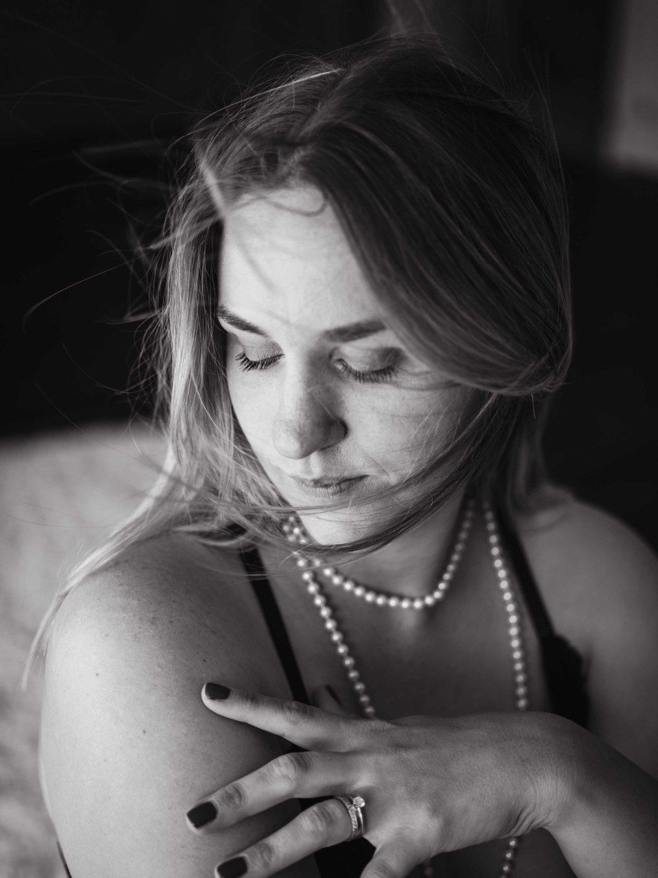 Bild Frau im Boudoir-Stil